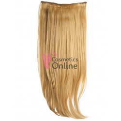 Extensie de par tresa cu 5 clip on delux Full Head dreapta de 60 cm Blond Inchis 39856